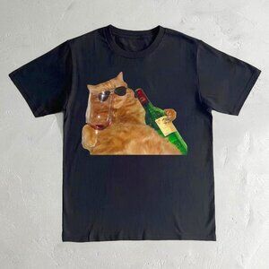 Funny Cat T-Shirt - Cat Meme Shirt - Silly Cat Tee